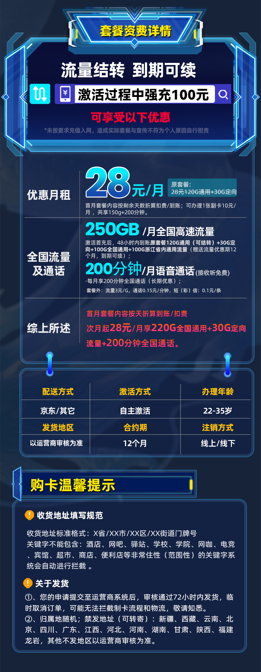广电泽龙卡28元月享250G全国流量+200分钟通话  第2张